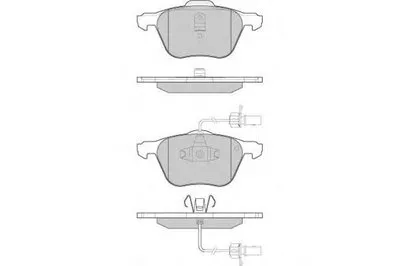 Комплект тормозных колодок, дисковый тормоз E.T.F. купить