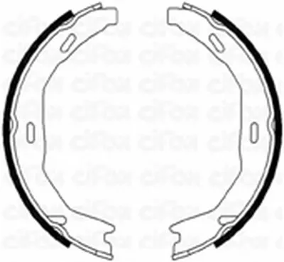 Комплект тормозных колодок, стояночная тормозная система CIFAM купить