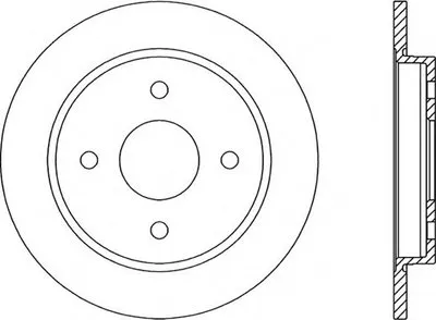 Тормозной диск ADAPTIVE OPEN PARTS купить