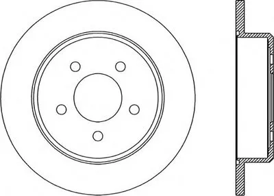 Тормозной диск ADAPTIVE OPEN PARTS купить