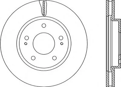 Тормозной диск ADAPTIVE OPEN PARTS купить