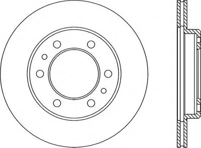 Тормозной диск RADIANCE OPEN PARTS купить