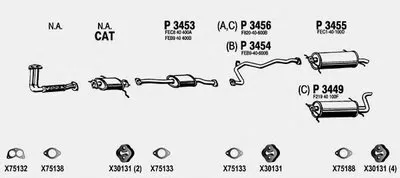 Система выпуска ОГ FENNO купить