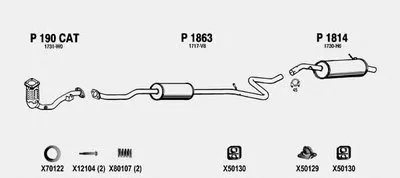 Система выпуска ОГ FENNO купить