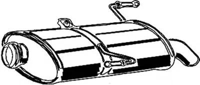 Глушитель выхлопных газов конечный ASMET купить