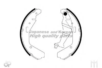 Комплект тормозных колодок ASHUKI купить