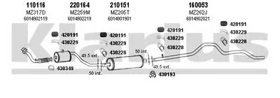Система выпуска ОГ KLARIUS купить