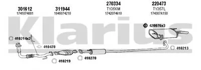 Система выпуска ОГ KLARIUS купить