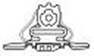 Кронштейн, система выпуска ОГ SIGAM купить