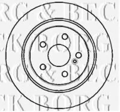 Тормозной диск BORG & BECK купить