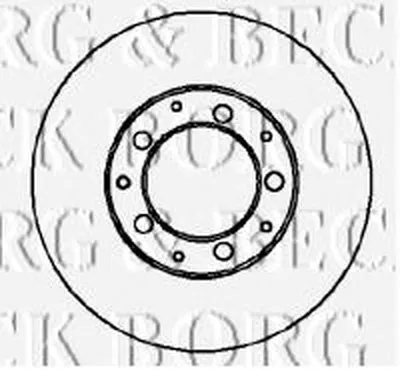 Тормозной диск BORG & BECK купить