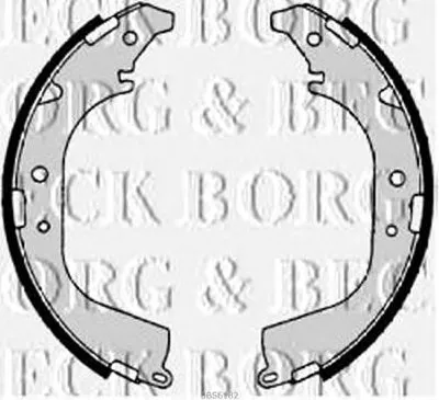 Комплект тормозных колодок BORG & BECK купить