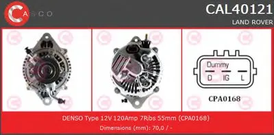 Генератор BRAND NEW SERIES CASCO купить