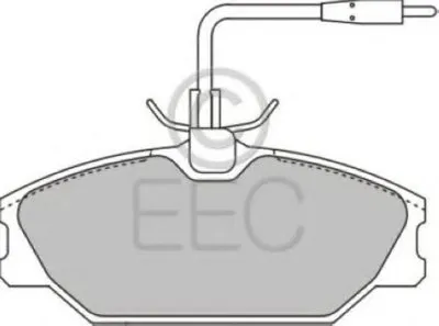 Комплект тормозных колодок, дисковый тормоз EEC купить