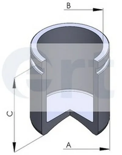 Поршень, корпус скобы тормоза ERT купить