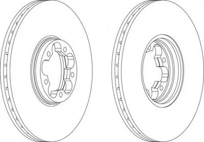 Тормозной диск PREMIER FERODO купить