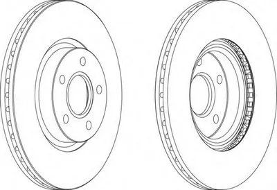 Тормозной диск PREMIER FERODO купить