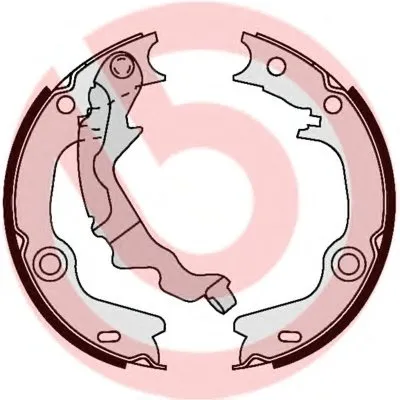 Комплект тормозных колодок, стояночная тормозная система BREMBO купить