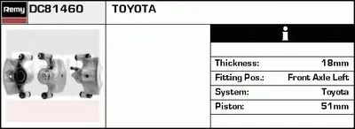 Тормозной суппорт Remanufactured REMY (Multiline) DELCO REMY купить