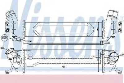 Интеркулер NISSENS купить