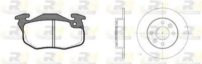 Комплект тормозов, дисковый тормозной механизм Dual Kit ROADHOUSE купить