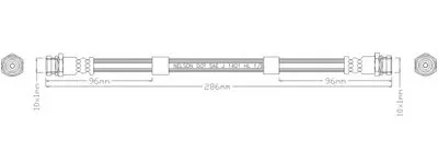 Тормозной шланг REMKAFLEX купить
