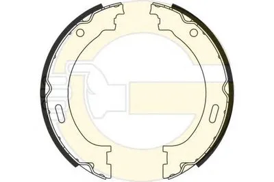 Комплект тормозных колодок, стояночная тормозная система GIRLING купить