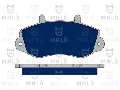 Комплект тормозных колодок, дисковый тормоз MALÒ купить