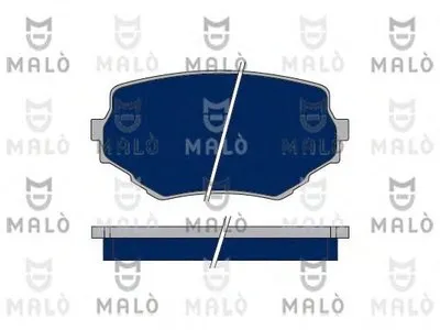 Комплект тормозных колодок, дисковый тормоз MALÒ купить