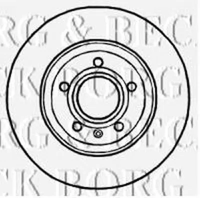 Тормозной диск BORG & BECK купить