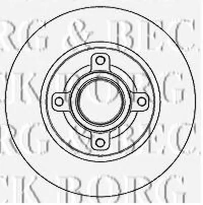 Тормозной диск BORG & BECK купить