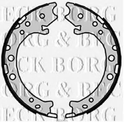 Комплект тормозных колодок BORG & BECK купить