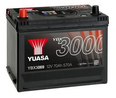 Стартерная аккумуляторная батарея YBX3000 SMF Batteries YUASA купить