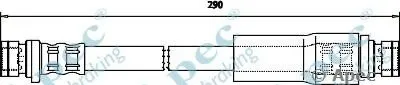 Тормозной шланг APEC braking купить
