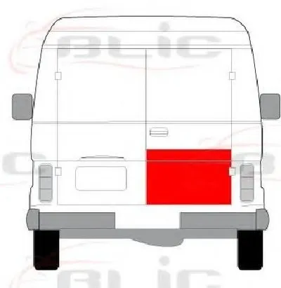 Задняя дверь BLIC купить