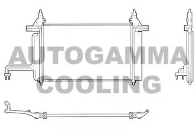 Конденсатор, кондиционер AUTOGAMMA купить