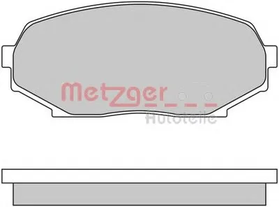 Комплект тормозных колодок, дисковый тормоз METZGER купить