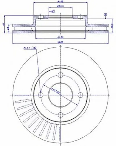 Тормозной диск CAR купить