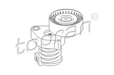Натяжитель ремня, клиновой зубча TOPRAN купить