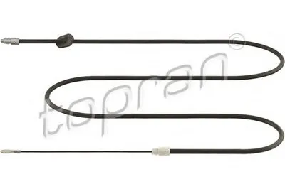 Трос, стояночная тормозная система TOPRAN купить