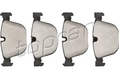 Комплект тормозных колодок, дисковый тормоз TOPRAN купить