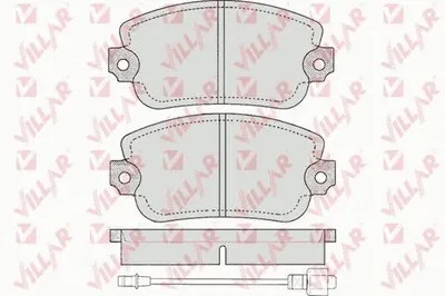 Комплект тормозных колодок, дисковый тормоз VILLAR купить