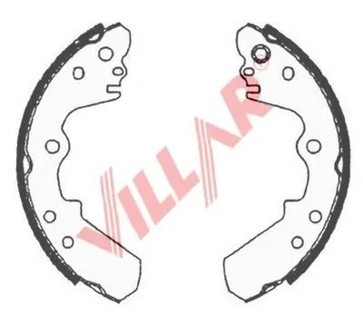 Комплект тормозных колодок VILLAR купить