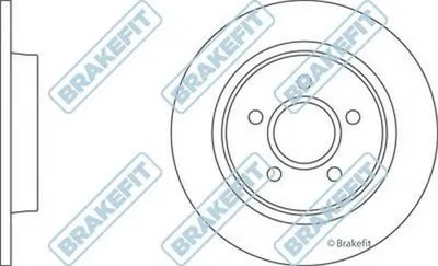Тормозной диск Brake Fit APEC braking купить