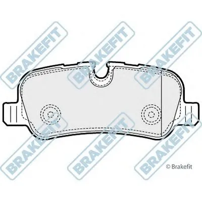 Комплект тормозных колодок, дисковый тормоз Brake Fit APEC braking купить