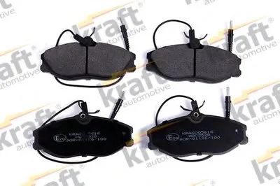 Комплект тормозных колодок, дисковый тормоз KRAFT AUTOMOTIVE купить