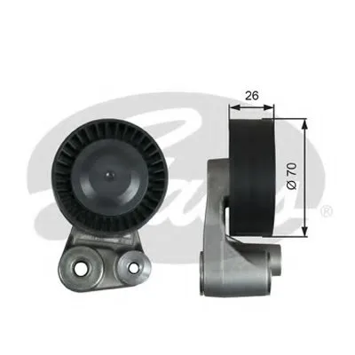 Натяжной ролик, поликлиновой  ремень DriveAlign® GATES купить