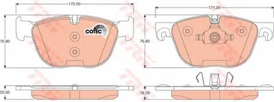 Комплект тормозных колодок, дисковый тормоз Dr!ve+ купить