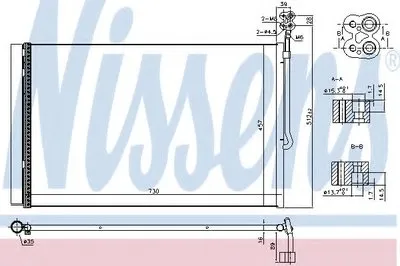 Конденсатор, кондиционер NISSENS купить