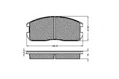 Комплект тормозных колодок, дисковый тормоз SPIDAN купить